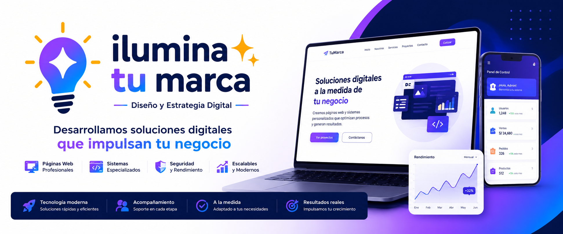 Banner Ilumina tu marca