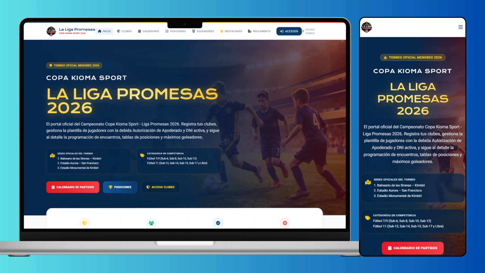 La Liga Promesas — Copa Kioma Sport